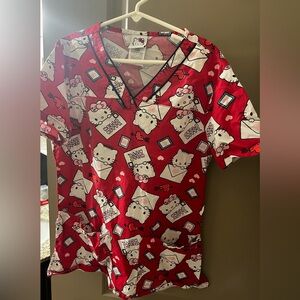 Hello Kitty Scrub Top
